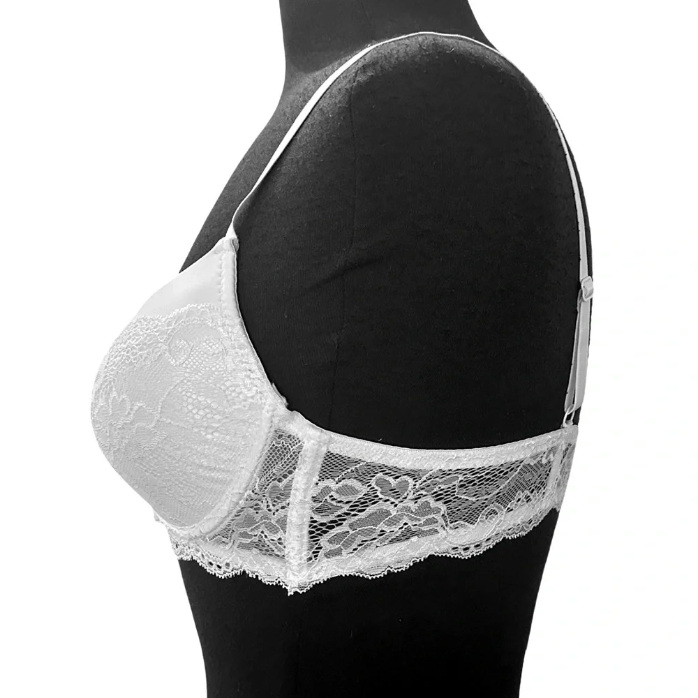 NEW! Marilyn Monroe Demi Lace Bra Size 36C - Picture 2 of 8